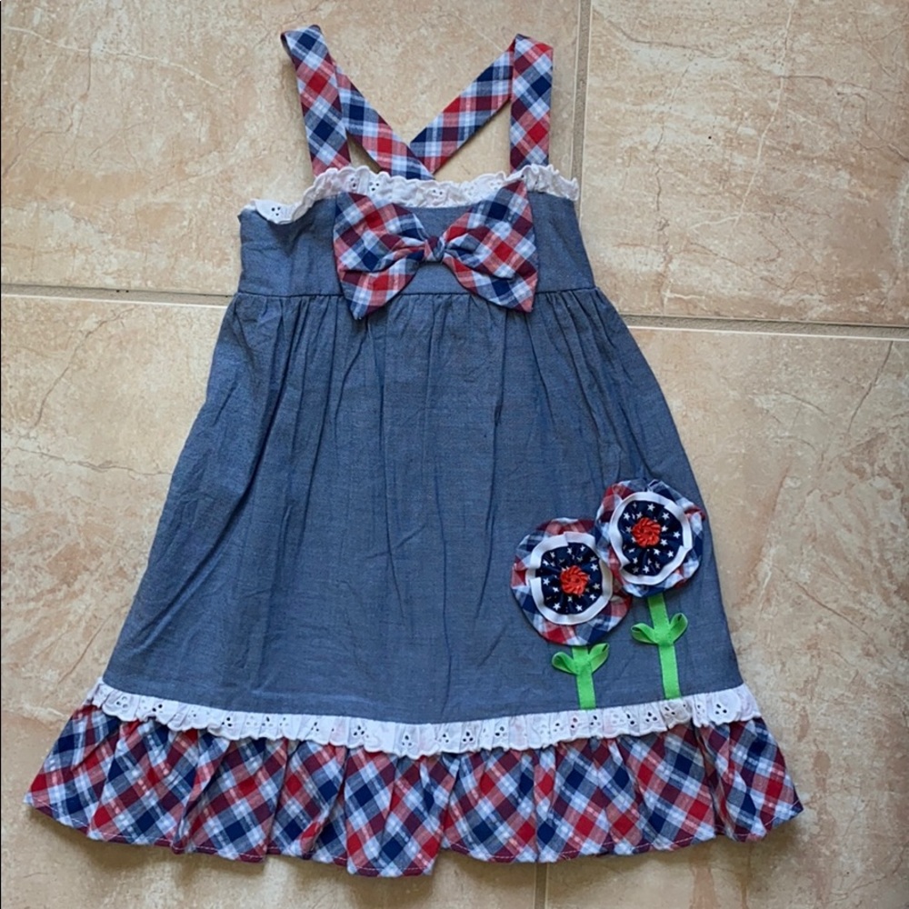 Patriotic Chambray sundress
